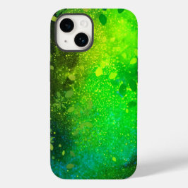 Lime Green Forest Glitter iPhone Mate Tuff Fodral