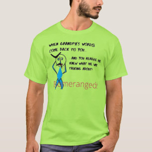 Lime Green Grandpa's Ord - Boomeranged T Shirt