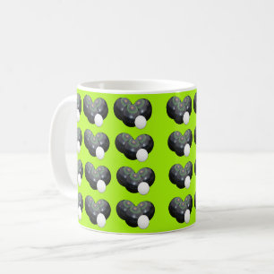 Lime Green Gräsmatta Bowls, kaffe Mugg