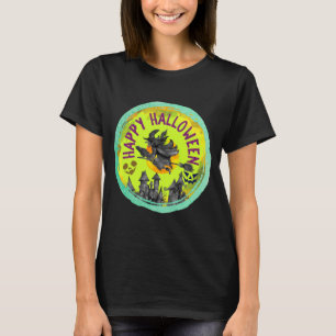 Lime Green Happy halloween T Shirt