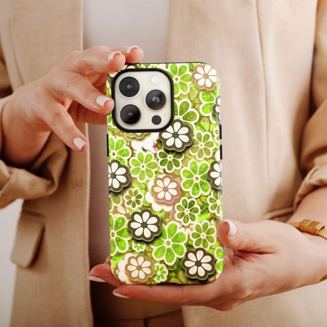 Lime Green Hippie iPhone | 60-tal Hippie iPhone 13 (Skapare uppladdad)