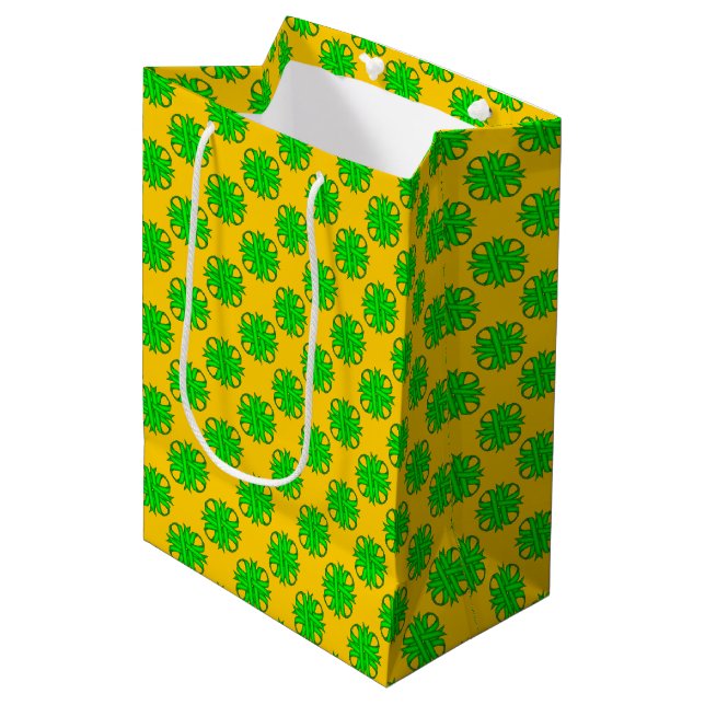 Lime Green Klöver Ribbon av Kenneth Yoncich (Framsidan Vinklad)