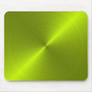 Lime Green Metallic Tittar Mousepad Musmatta