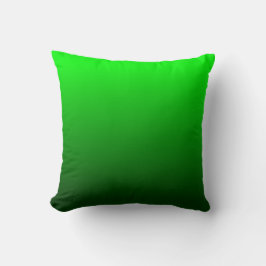 Lime Green Ombre Kudde