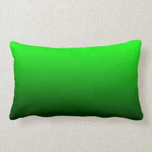 Lime Green Ombre Lumbarkudde
