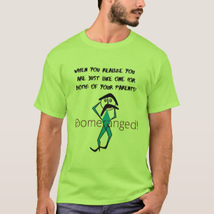 Lime Green "precis som dina föräldrar", förvrängt T Shirt