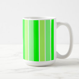 Lime Green Rand Kaffemugg