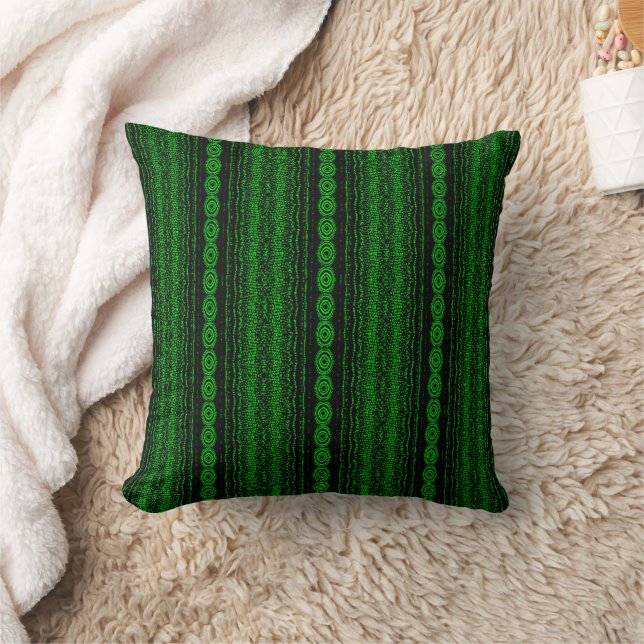 Lime Green Rand Kudde (Filt)