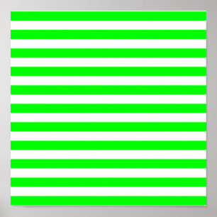 Lime Green Rand Poster