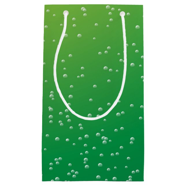 Lime Green Soda med små bubblor (Framsidan)