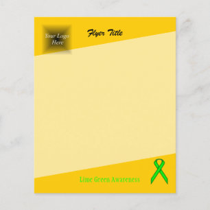 Lime Green Standard Ribbon av Kenneth Yoncich Flygblad