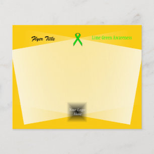 Lime Green Standard Ribbon av Kenneth Yoncich Flygblad