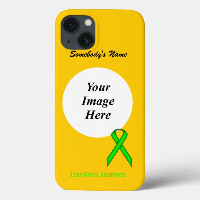 Lime Green Standard Ribbon Tmpl av Kenneth Yoncich (Baksida)