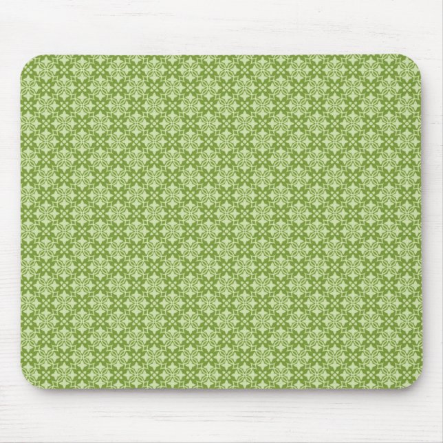 Lime Green Stylishly Chic Mousepad Musmatta (Framsidan)