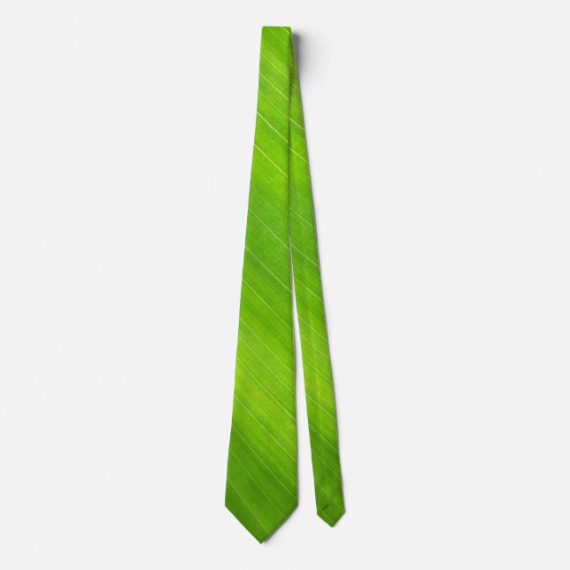 Lime Green Subtle Rand Artsy Tie Slips (Framsida)