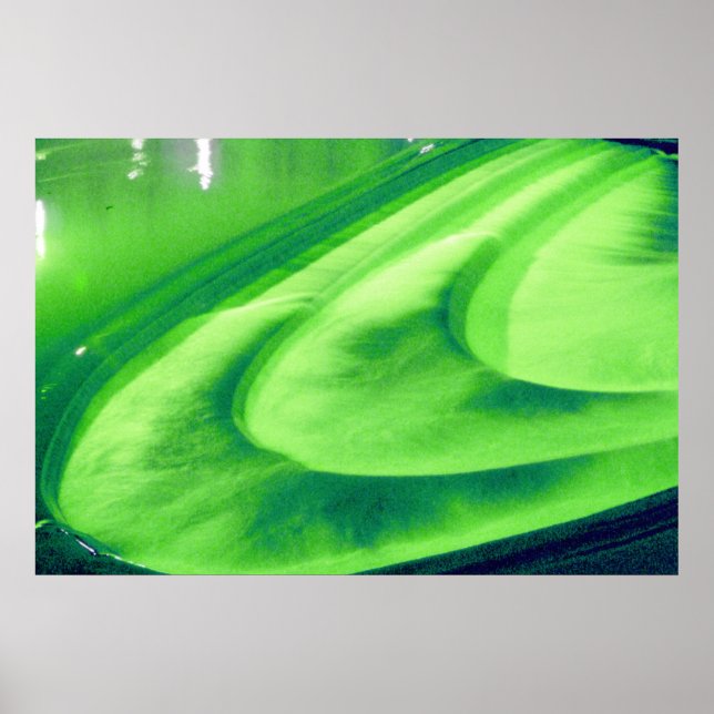 Lime Green Weir at Bath, Förenade kungariket Poster (Framsidan)