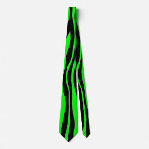 Lime Green Zebra Slips