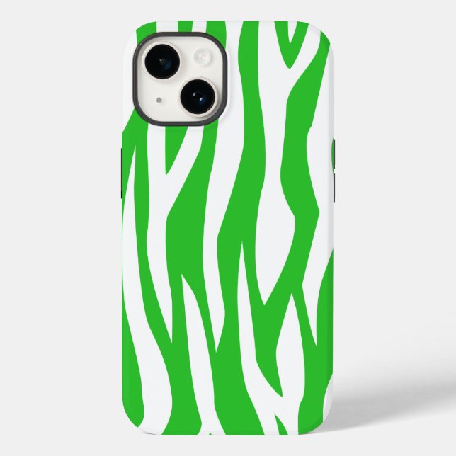 Lime Green Zebra tryck (Baksida)