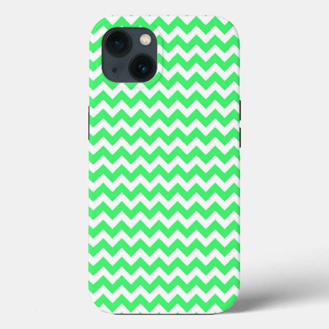 Lime Green Zig Zag Chevron (Baksida)