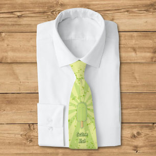 Lime Ice Cream Stick Slips