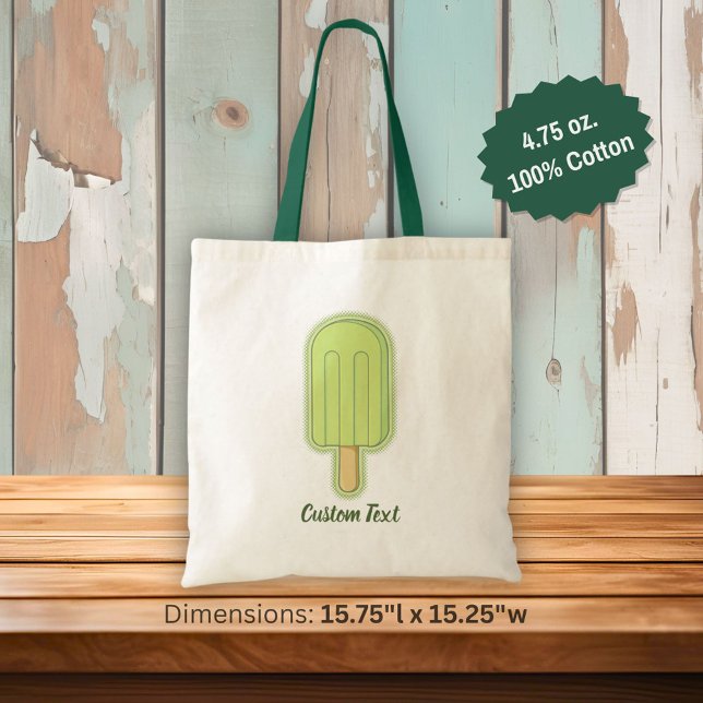Lime Ice Cream Stick Tygkasse (Skapare uppladdad)