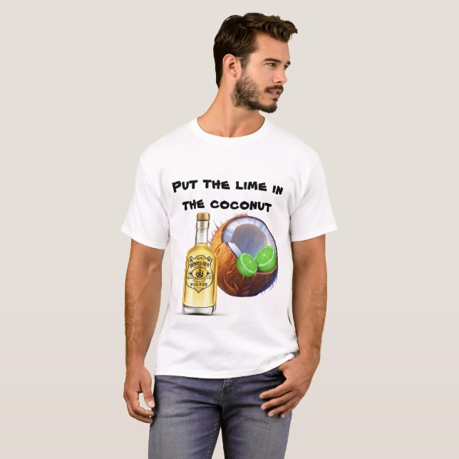 Lime in the Coconut T-Shirt (Hel framsida)