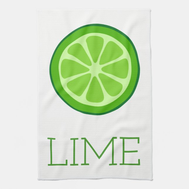 Lime Kökshandduk (Vertikal)