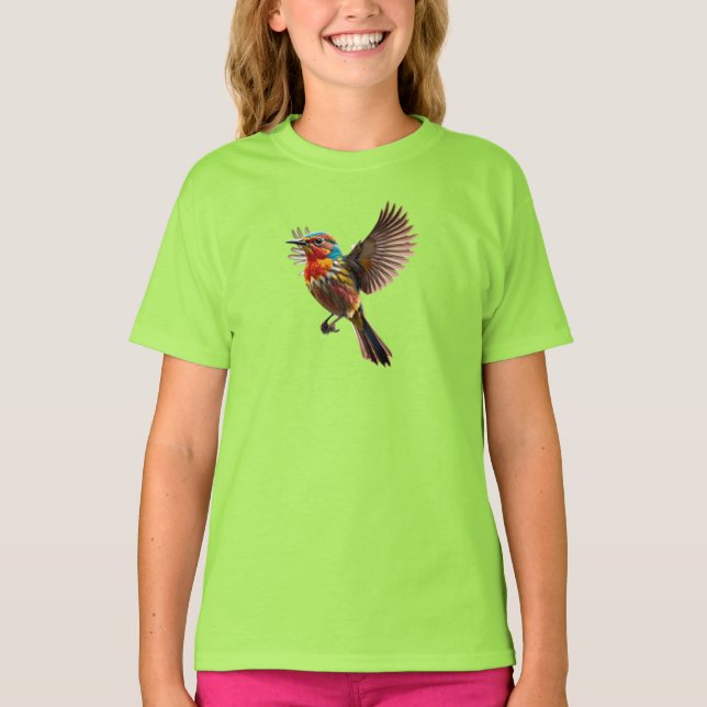 Lime-kvinna normal T-Shirt (Framsida)