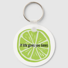 Lime & Margaritas Design Nyckelring