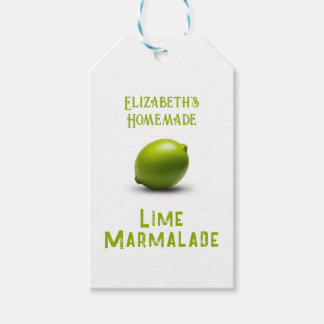Lime Marmalad Presentetikett