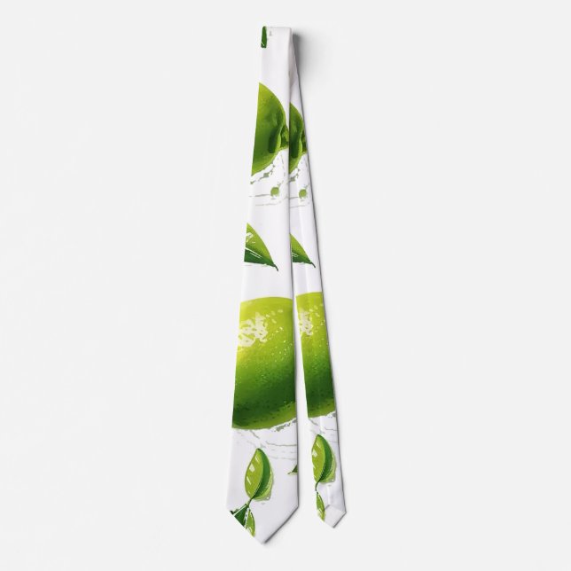 Lime Mönster Slips (Framsida)