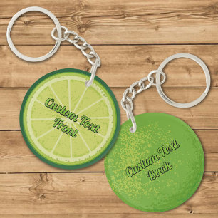 Lime-nyckelkedja