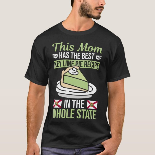 Lime Paj Dessert och Nyckel Lime Paj Florida Paj B T Shirt (Framsida)