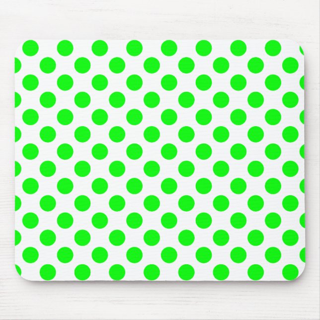 Lime Polka dots Musmatta (Framsidan)