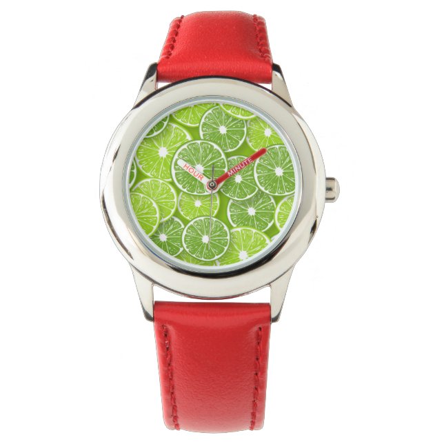 Lime pop armbandsur (Framsida)