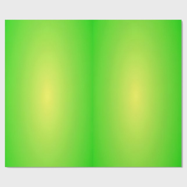 Lime Presentpapper (Platt)