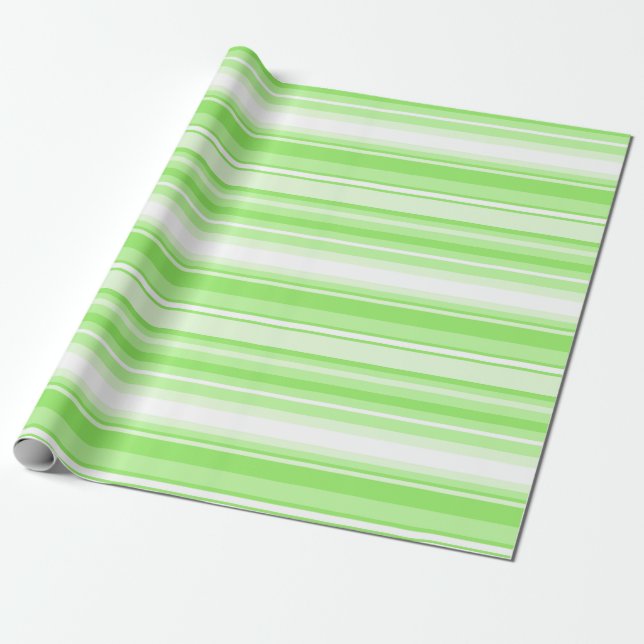 Lime rand presentpapper (Utrullad)