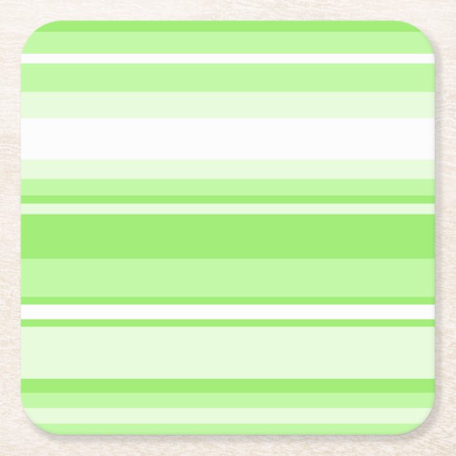 Lime rand underlägg papper kvadrat (Framsidan)