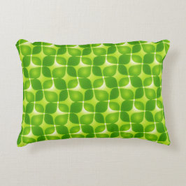 Lime Raspberry Reversible Retro accent Pillow Prydnadskudde