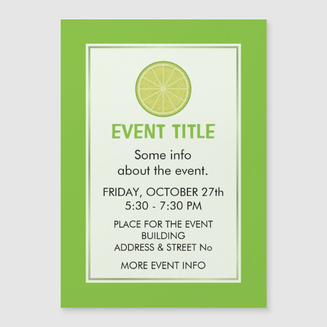 Lime-segment (Framsida)