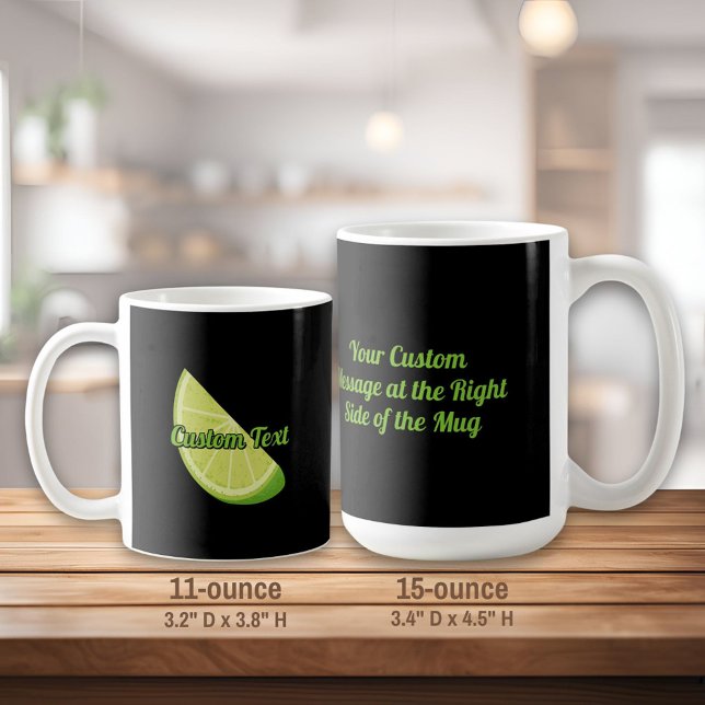 Lime-segment Kaffemugg (Skapare uppladdad)