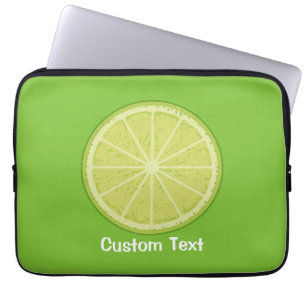 Lime-segment Laptop Fodral