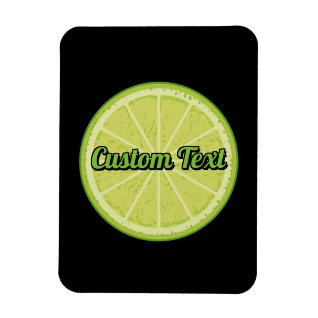 Lime-segment Magnet (Vertikal)