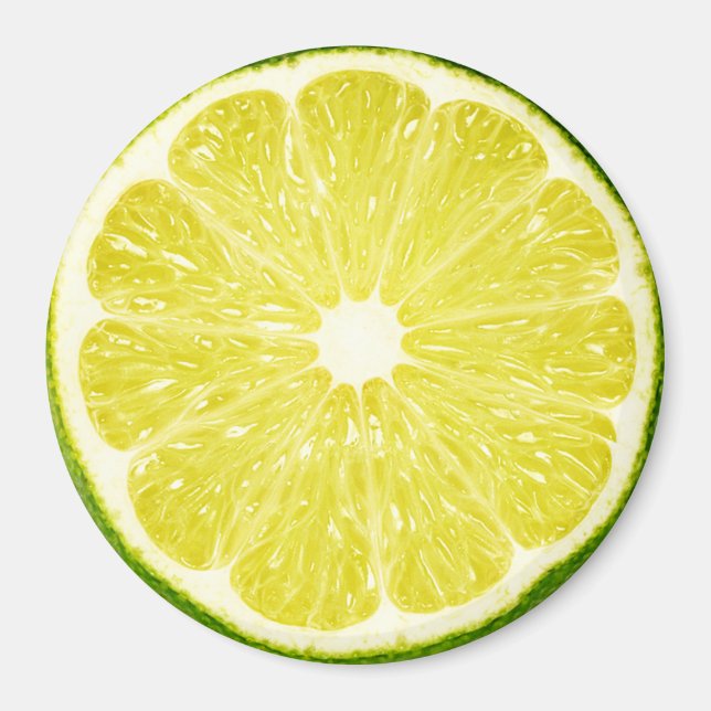 Lime-segment Magnet (Framsidan)