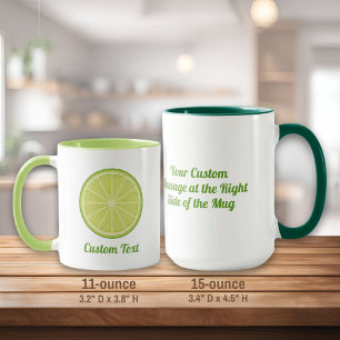 Lime-segment Mugg