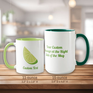 Lime-segment Mugg