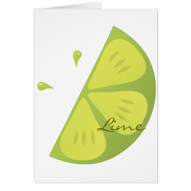 Lime-segment OBS Kort (Framsidan)