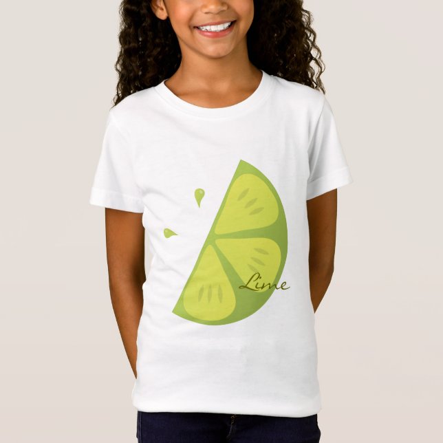 Lime-segment T Shirt (Framsida)