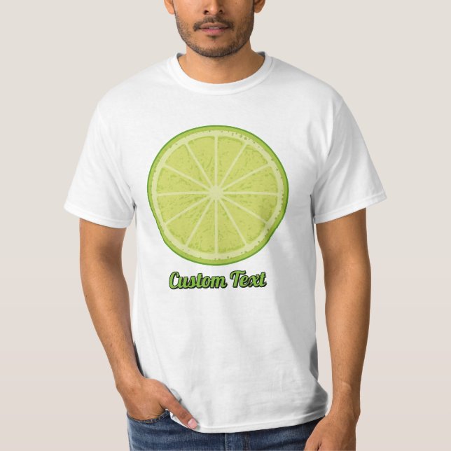 Lime-segment T Shirt (Framsida)