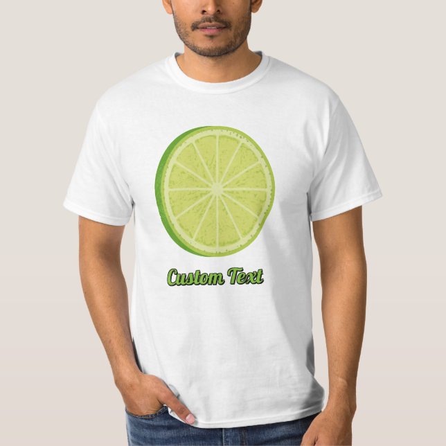 Lime-segment T Shirt (Framsida)